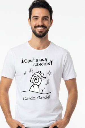 Camiseta "Cerdo-Gardel" - Manga Corta - Pupsies!
