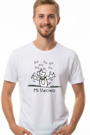 Camiseta "Mi Vecino" - Manga Corta - Pupsies!