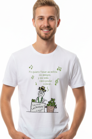 Camiseta "Un Millón de Amigos" - Manga Corta - Pupsies!