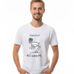 Camiseta "¿Ejercicio? No para mi" - Manga Corta - Pupsies!