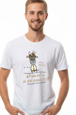 Camiseta "Panchito, el del pancito" - Manga Corta - Pupsies!