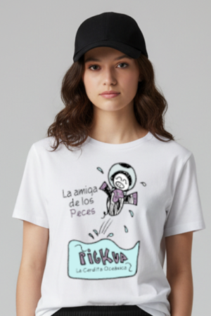 Camiseta "Pigkua: La Cerdita Oceánica" - Manga Corta - Pupsies!