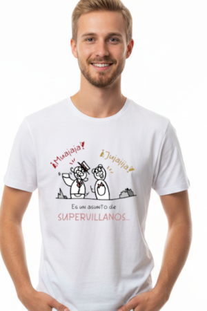 Camiseta "Asunto de Supervillanos" - Manga Corta - Pupsies!