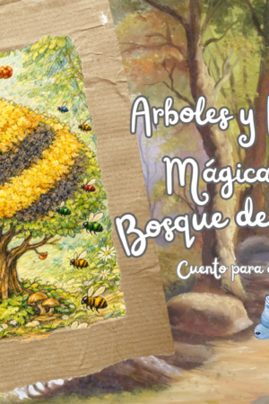 Árboles y Plantas Mágicas del Bosque de Ghyda - Libro para Colorear - Pookie