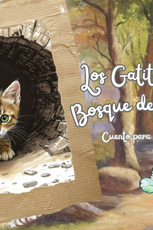 Los Gatitos del Bosque de Ghyda - Libro para Colorear - Pookie